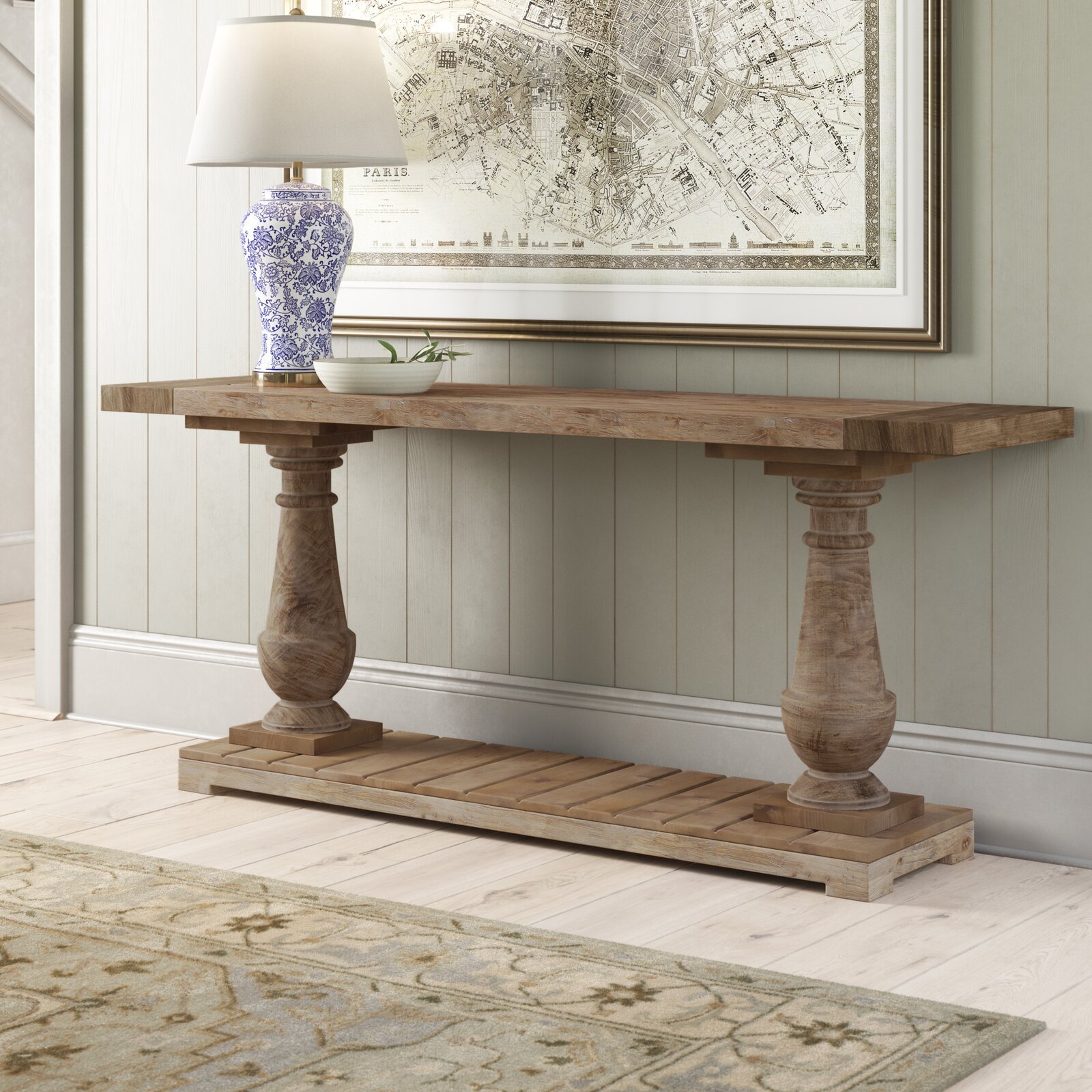 Solid Wood Console Table