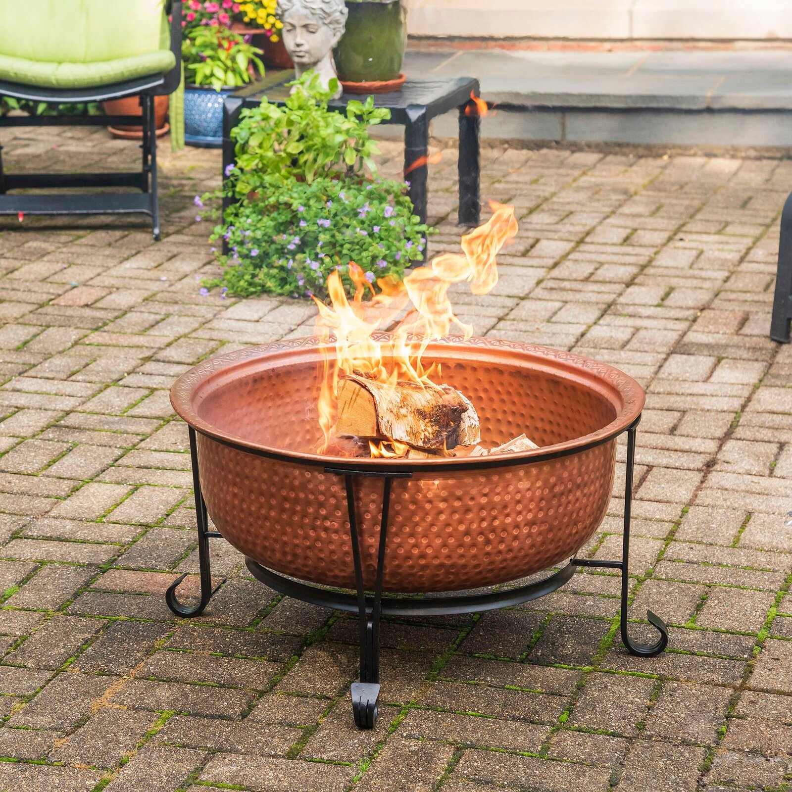 copper fire pit