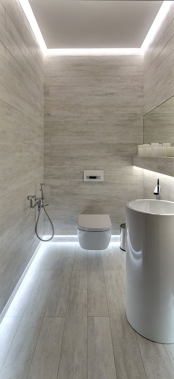 modern bathroom lighting