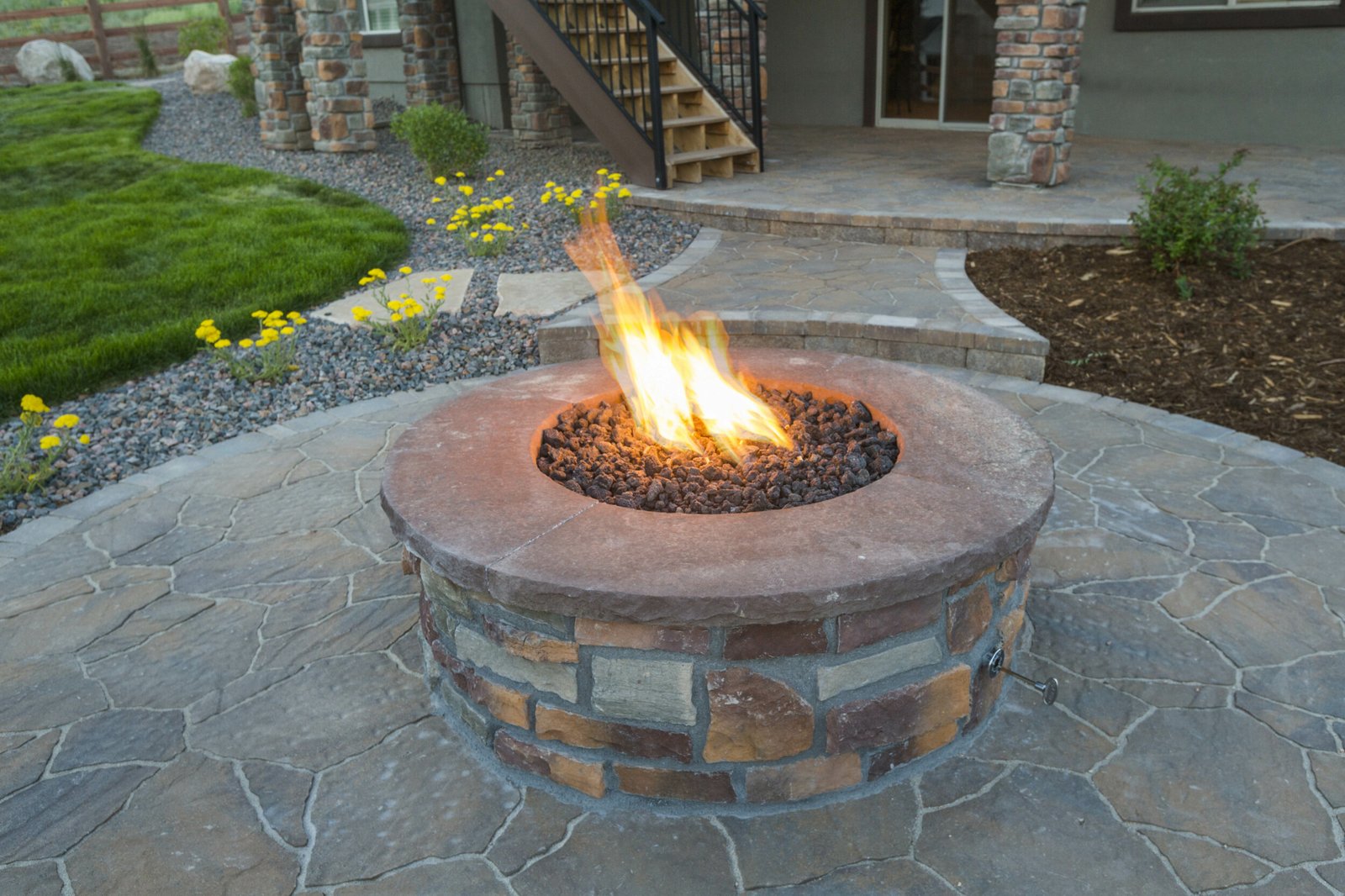 Circular Fire Pit